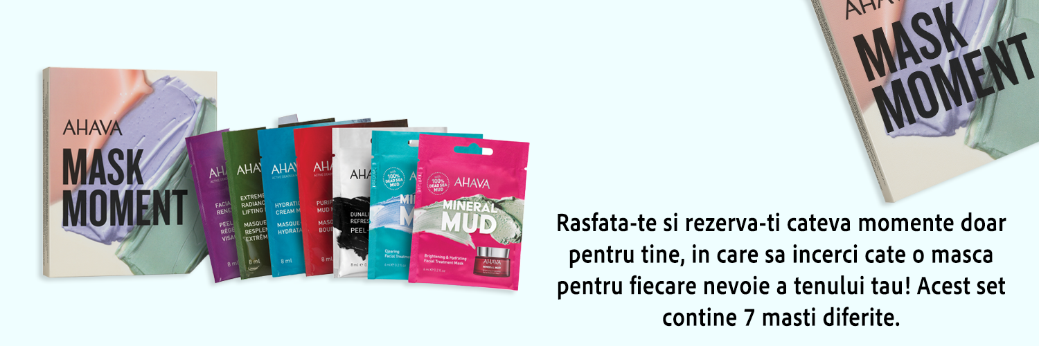 Kit 7 Măști de față, Ahava [697045014040]